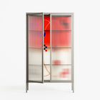 Parallel Mirage - Cabinet - Oluwasheyi Adebayo - Pebble - Reeded glass