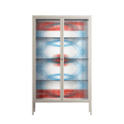 Velvet Dusk - Cabinet - Oluwasheyi Adebayo - Pebble - Reeded glass