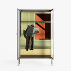Anonymous Reader - Cabinet - Kristin Eriksson - Pebble - Reeded glass