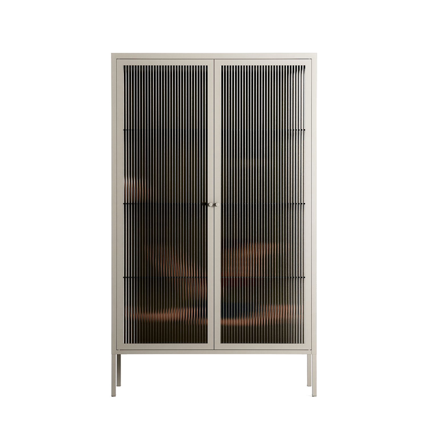 Friday Night Rituals - Cabinet - Kristin Eriksson - Pebble - Reeded glass