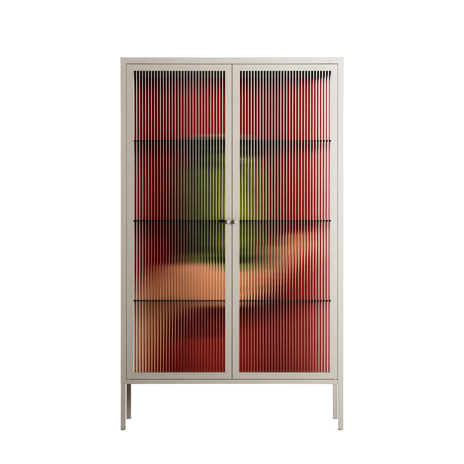 Pickles - Cabinet - Kristin Eriksson - Pebble - Reeded glass