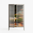 Waiting Game - Cabinet - Kristin Eriksson - Pebble - Reeded glass