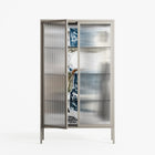 Balance - Cabinet - Sophie Goudman-Peachey - Pebble - Reeded glass