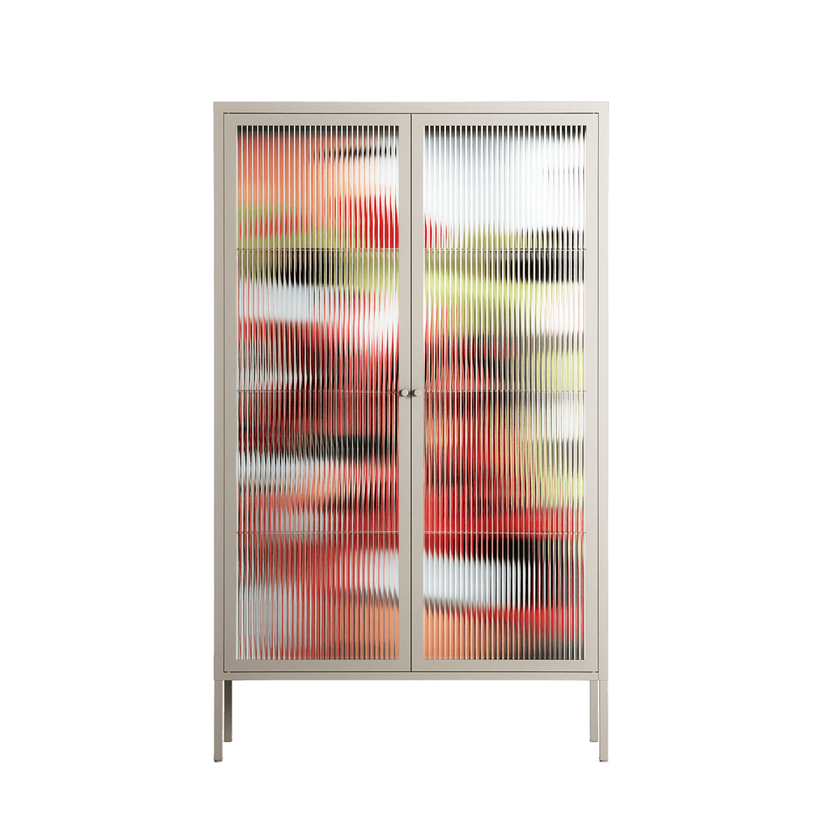 Rogue - Cabinet - Caitlin Flood-Molyneux - Pebble - Reeded glass