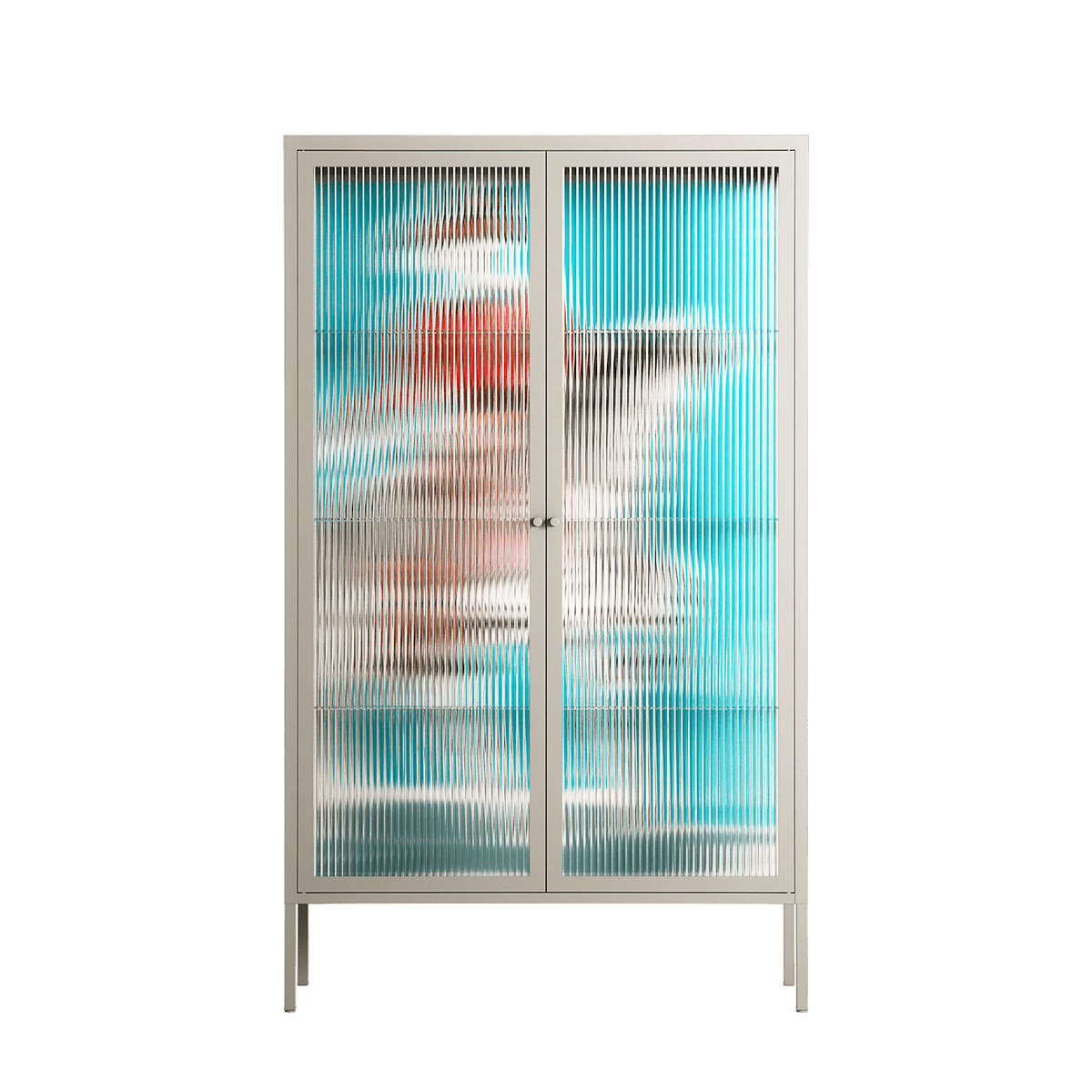 Rush - Cabinet - Caitlin Flood-Molyneux - Pebble - Reeded glass