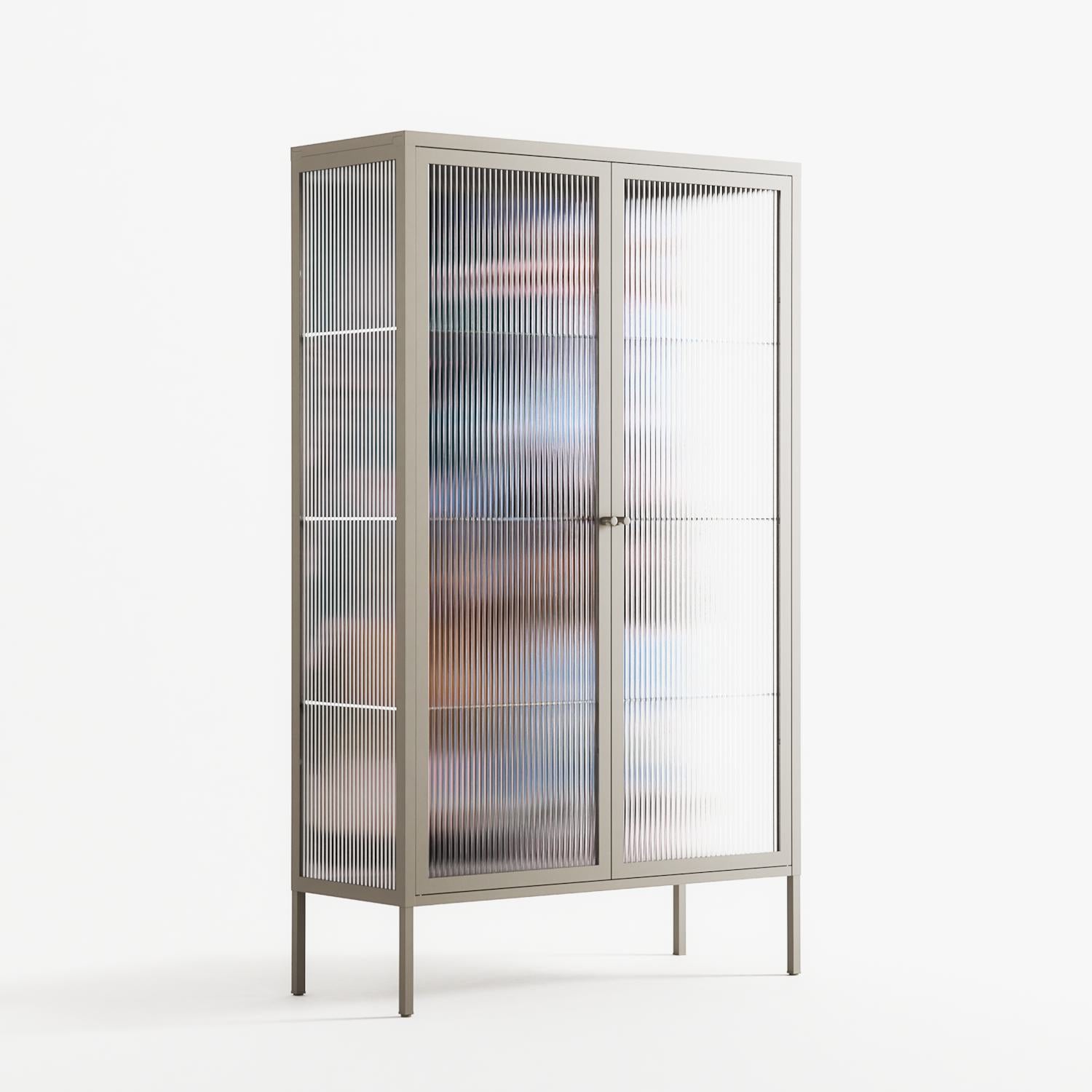 Hidden Sorrow - Cabinet - Caitlin Flood-Molyneux - Pebble - Reeded glass