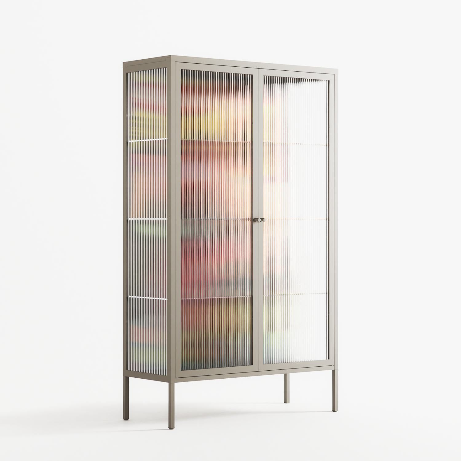 Alternate - Cabinet - Caitlin Flood-Molyneux - Pebble - Reeded glass