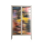 Deadlock - Cabinet - Caitlin Flood-Molyneux - Pebble - Reeded glass