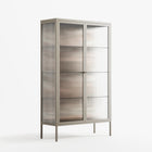 Delight Pink - Cabinet - Diana Catchpole - Pebble - Reeded glass
