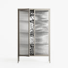 Flight Of Fancy - Cabinet - Diana Catchpole - Pebble - Reeded glass