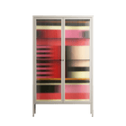 Harmonic - Cabinet - Rikki Hewitt - Pebble - Reeded glass