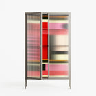 Harmonic - Cabinet - Rikki Hewitt - Pebble - Reeded glass