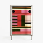 Harmonic - Cabinet - Rikki Hewitt - Pebble - Reeded glass
