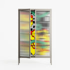 Maps - Cabinet - Naia Escribano - Pebble - Reeded glass