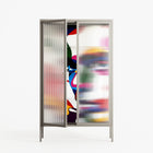 Fragments Of A Painted Souls - Cabinet - Mathilda Kienast - Pebble - Reeded glass