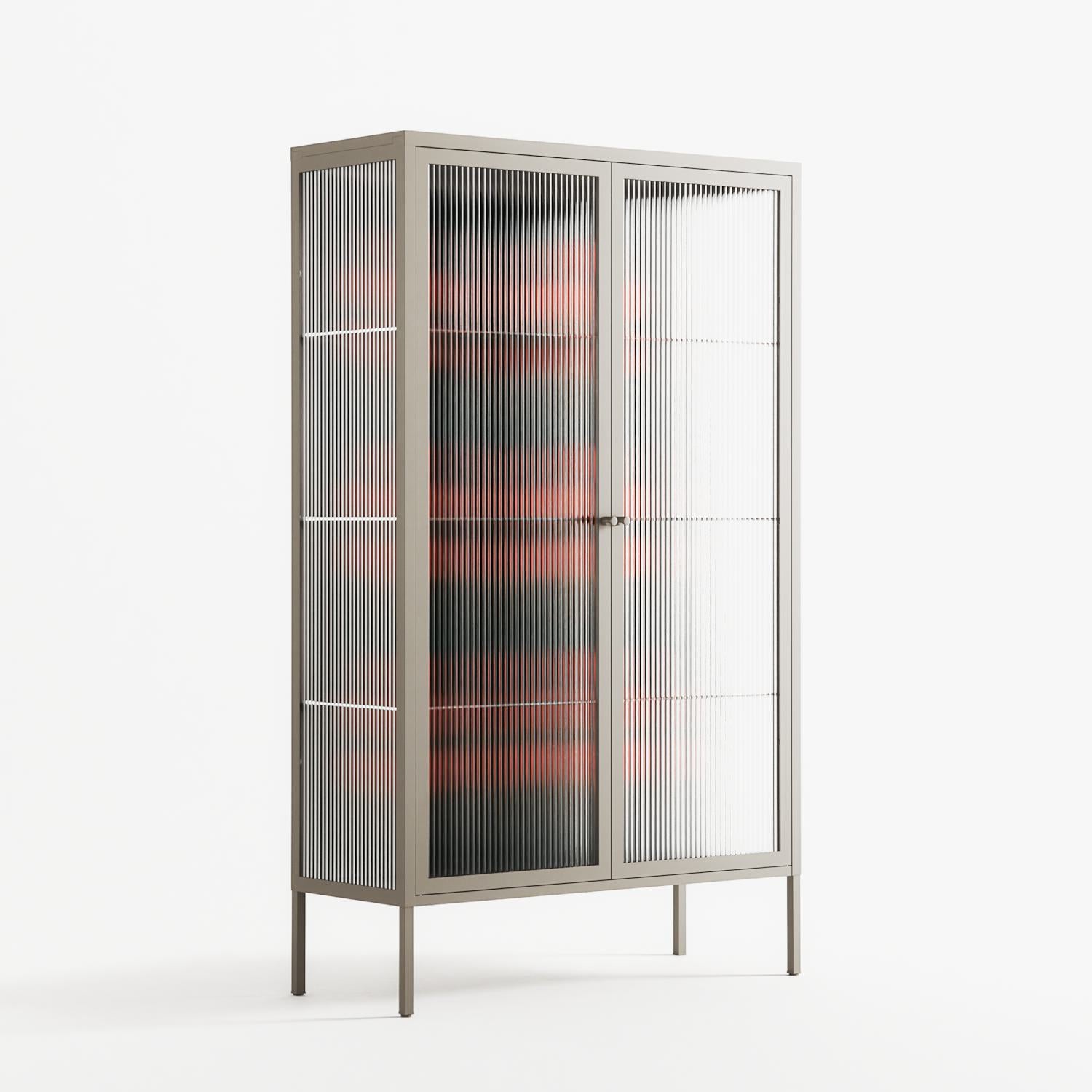 Berry Branch - Cabinet - Ethan Fender - Pebble - Reeded glass