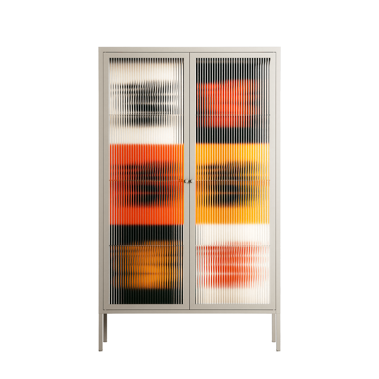 Draconicon - Cabinet - Ethan Fender - Pebble - Reeded glass