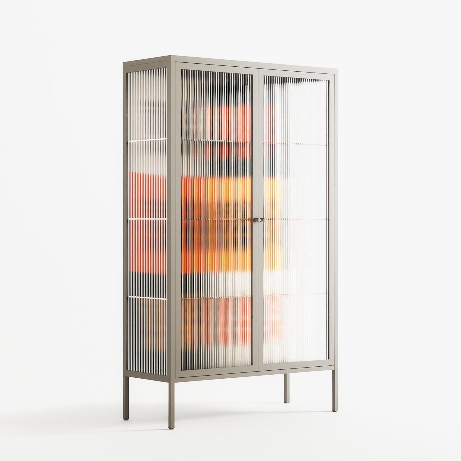 Draconicon - Cabinet - Ethan Fender - Pebble - Reeded glass