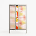 Cats - Cabinet - Lydia Greaves - Pebble - Reeded glass