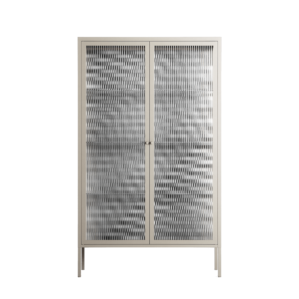 Wave In Wave - Cabinet - Guido De Boer - Pebble - Reeded glass