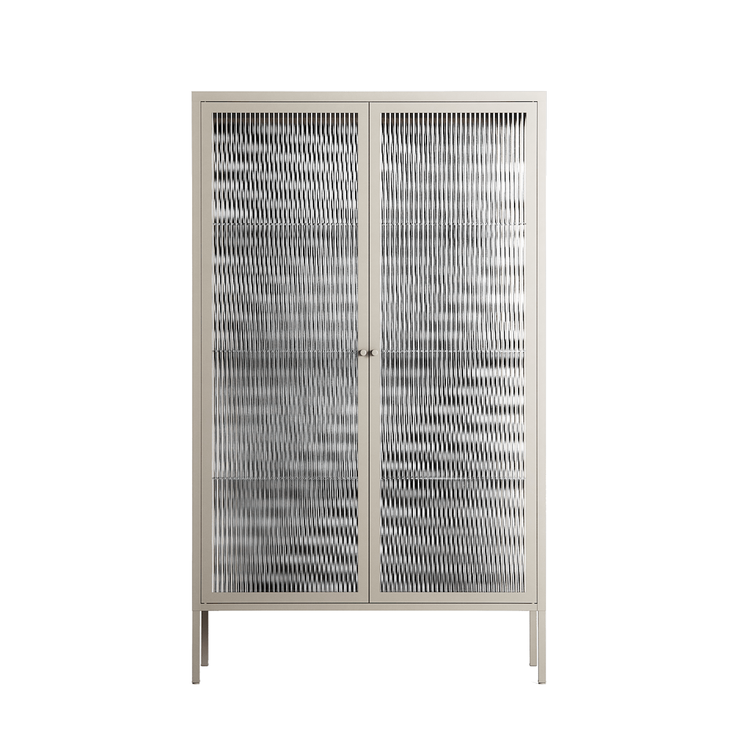 Wave In Wave - Cabinet - Guido De Boer - Pebble - Reeded glass