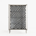 Wave In Wave - Cabinet - Guido De Boer - Pebble - Reeded glass