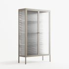 Wave In Wave - Cabinet - Guido De Boer - Pebble - Reeded glass
