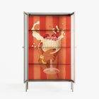 Drink And Cherries - Cabinet - Raissa Oltmanns - Pebble - Reeded glass