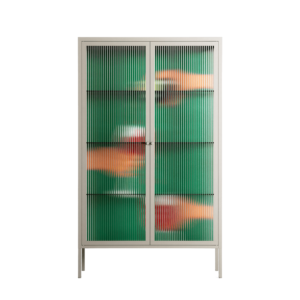 Cheers Girls - Cabinet - Raissa Oltmanns - Pebble - Reeded glass