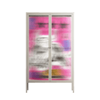 The Ringmaster - Cabinet - Caitlin Flood-Molyneux - Pebble - Reeded glass