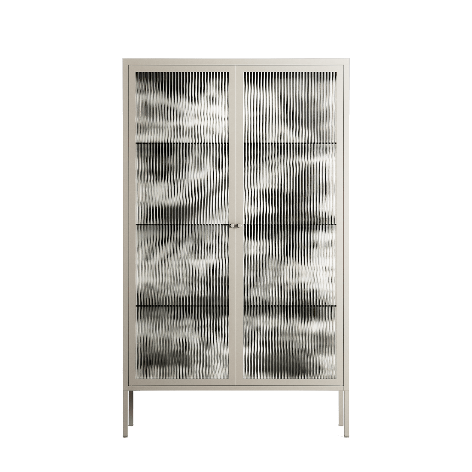 Ode to Summer 4 - Cabinet - Diana Catchpole - Pebble - Reeded glass