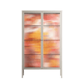 A Bridge Across Time - Cabinet - Nick Liefhebber - Pebble - Reeded glass