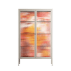 A Bridge Across Time - Cabinet - Nick Liefhebber - Pebble - Reeded glass