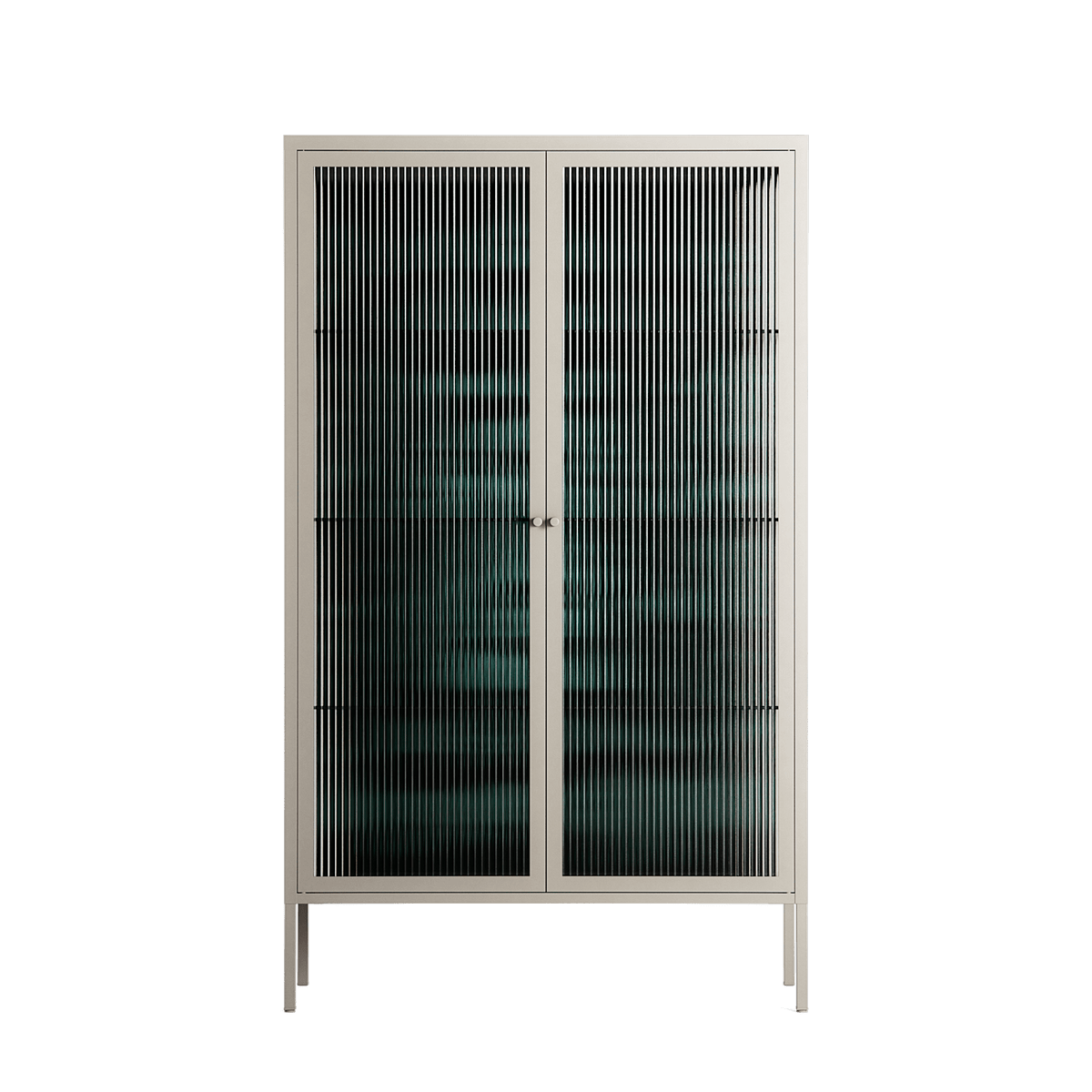 Optical Delusion - Cabinet - Craig Watkins - Pebble - Reeded glass