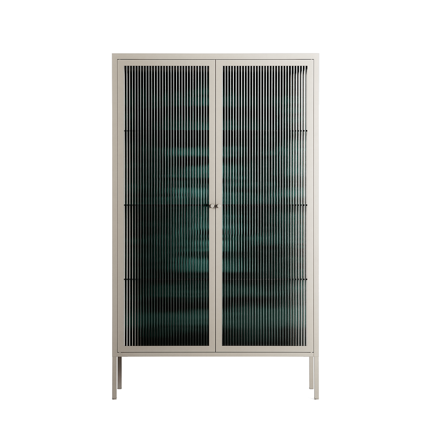 Optical Delusion - Cabinet - Craig Watkins - Pebble - Reeded glass