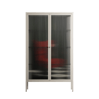 The Man Behind The Curtain - Cabinet - Kristin Eriksson - Pebble - Reeded glass