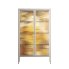 A Bridge Across Time 4 - Cabinet - Nick Liefhebber - Pebble - Reeded glass