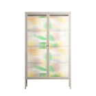 Shapes Cream - Cabinet - Lydia Greaves - Pebble - Reeded glass