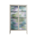 A Bridge Across Time 2 - Cabinet - Nick Liefhebber - Pebble - Reeded glass
