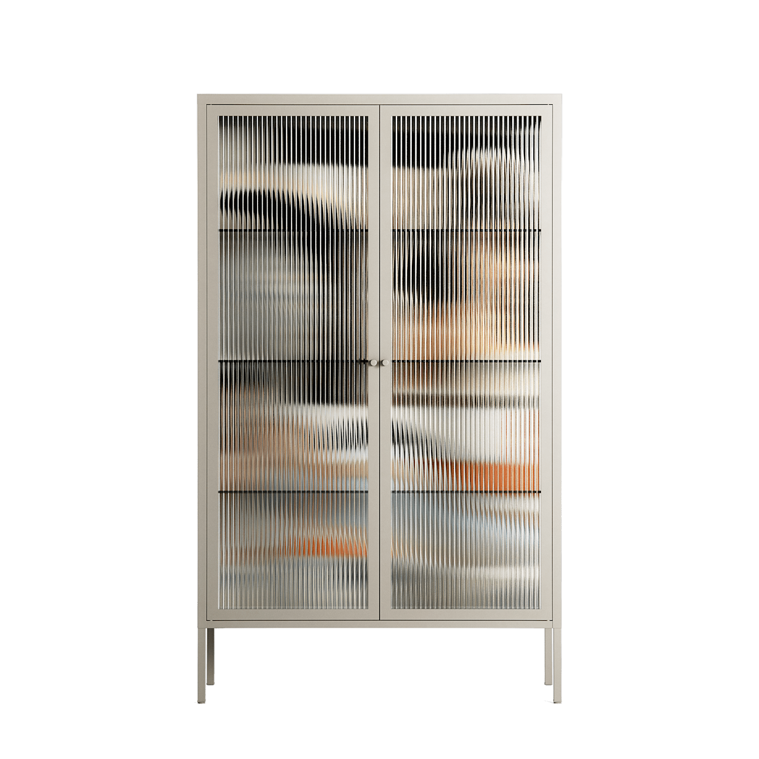 Sweet Far Away - Cabinet - Sophie Goudman-Peachey - Pebble - Reeded glass