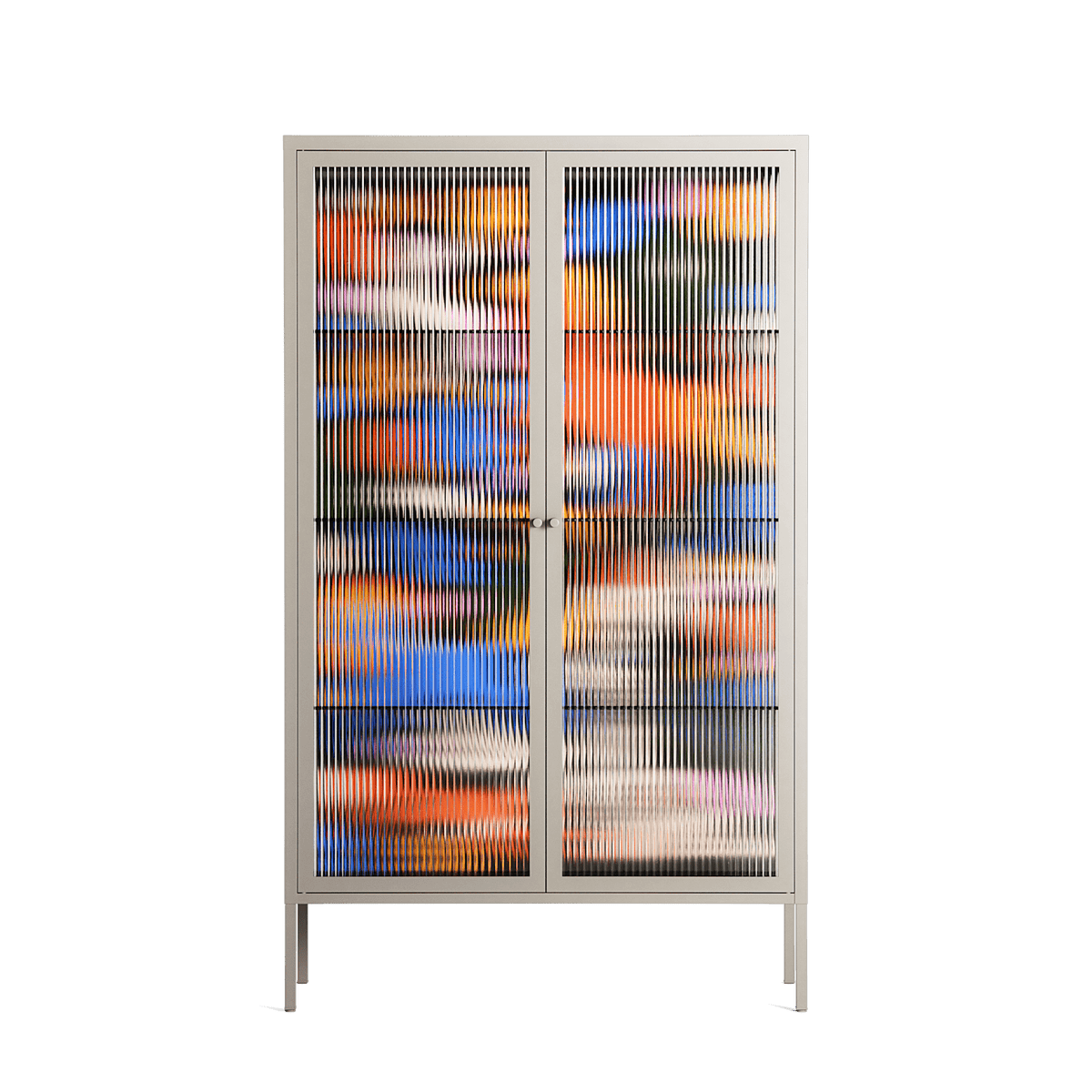 The Secret Herb Garden In The Forest - Cabinet - Nick Liefhebber - Pebble - Reeded glass