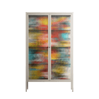 All The Stickers - Cabinet - Craig Watkins - Pebble - Reeded glass