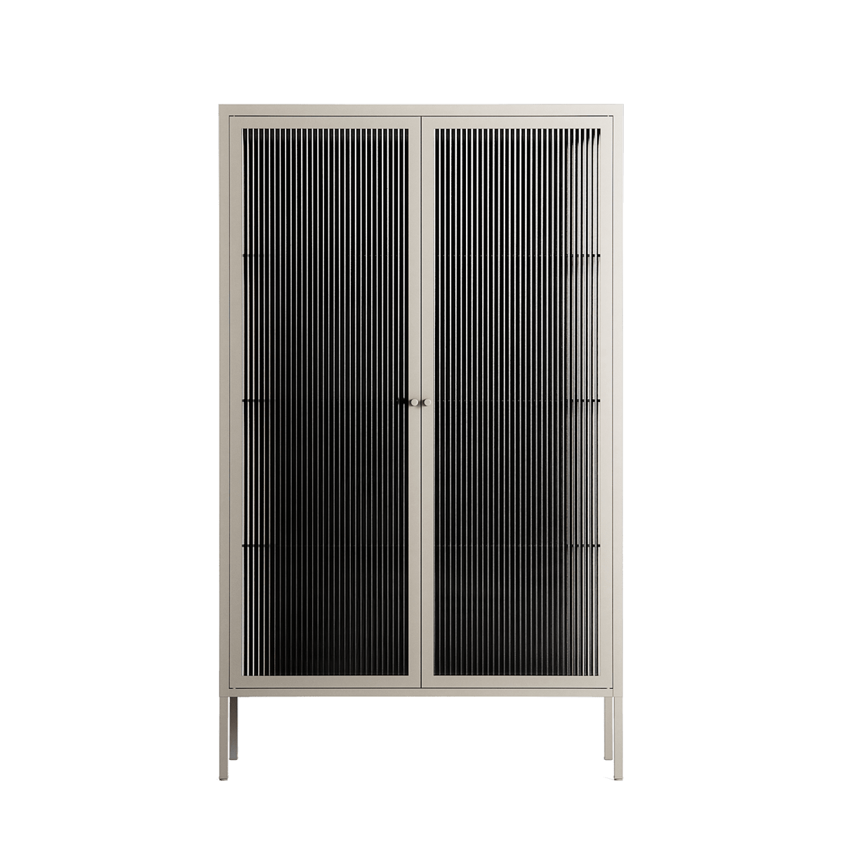 The Single Color - Cabinet - Craig Watkins - Pebble - Reeded glass