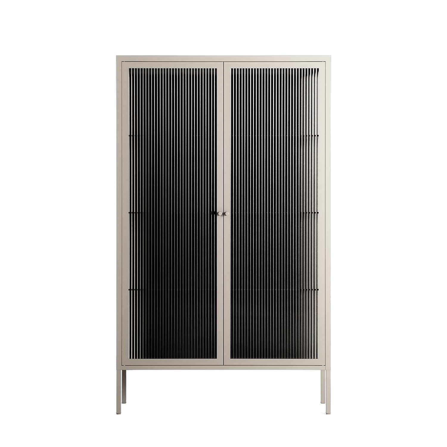 The Single Color - Cabinet - Craig Watkins - Pebble - Reeded glass