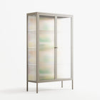 Shapes Cream - Cabinet - Lydia Greaves - Pebble - Reeded glass