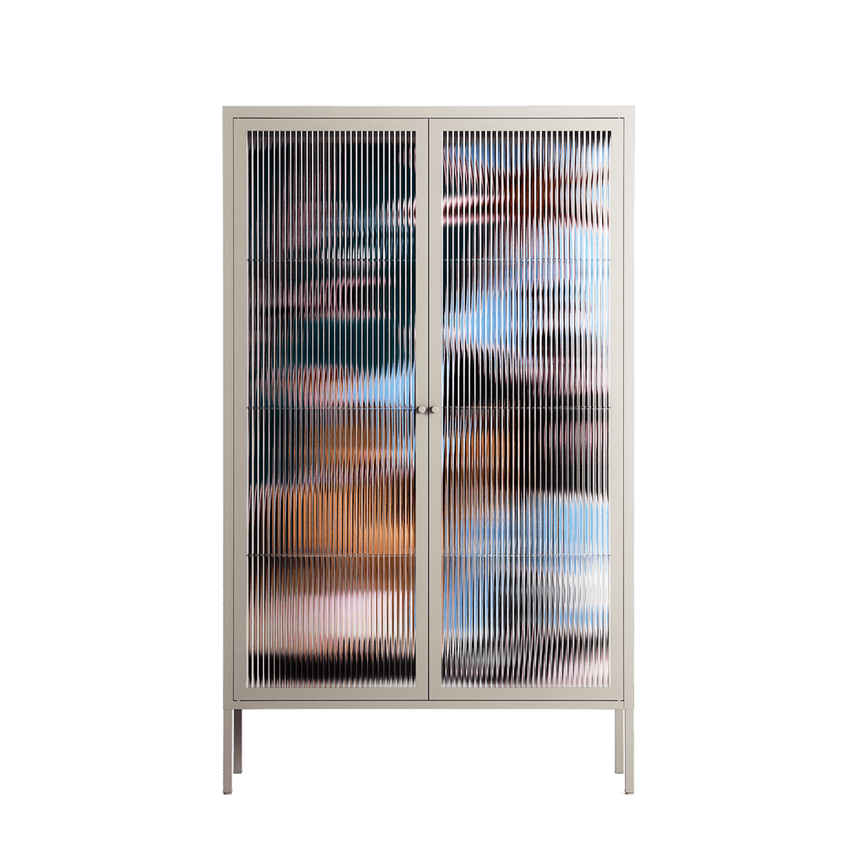 Hidden Sorrow - Cabinet - Caitlin Flood-Molyneux - Pebble - Reeded glass