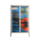 Staying Grounded - Cabinet - Caitlin Flood-Molyneux - Pebble - Reeded glass
