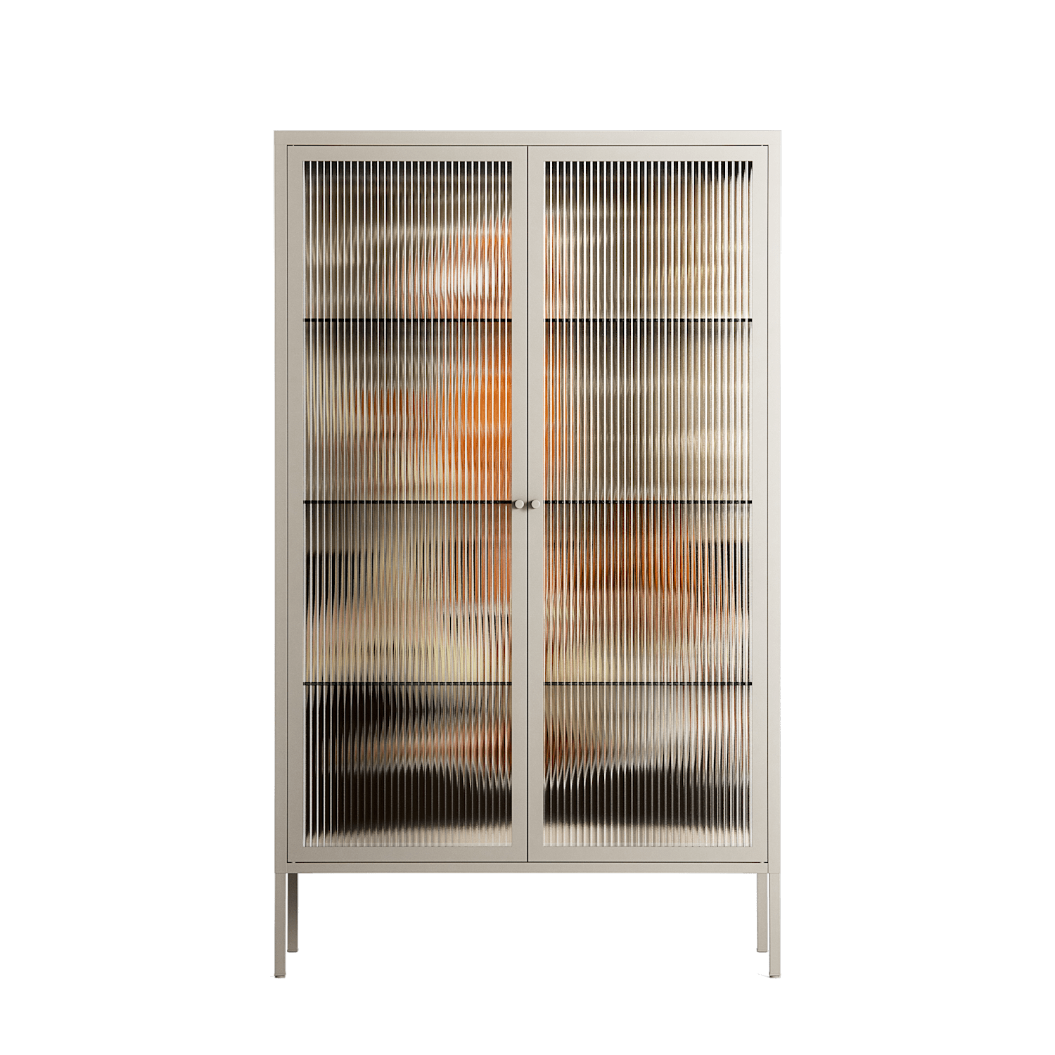 We Are Who We Are - Cabinet - Sophie Goudman-Peachey - Pebble - Reeded glass