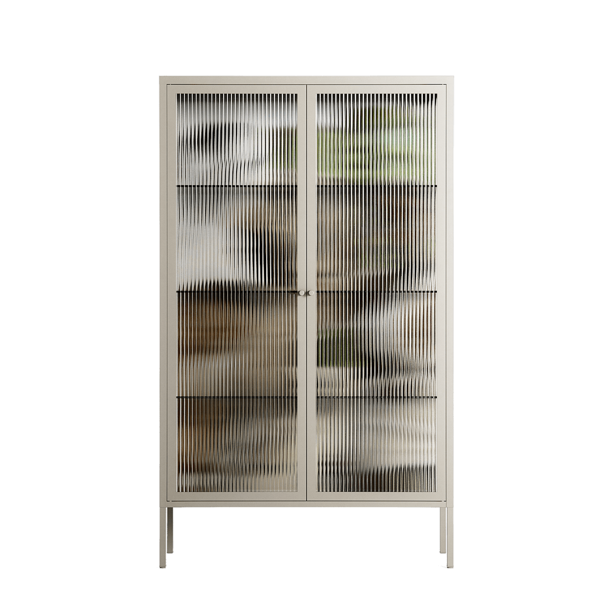 As The Rain Falls - Cabinet - Sophie Goudman-Peachey - Pebble - Reeded glass