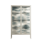Ode to Summer 6 - Cabinet - Diana Catchpole - Pebble - Reeded glass